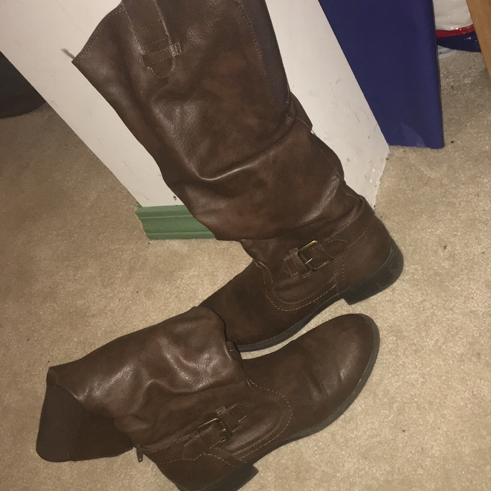 Brown Boots Tall
